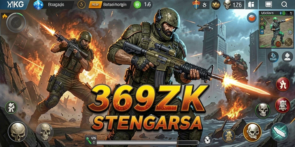 Tampilan gameplay seru dan strategi di 369ZK.
