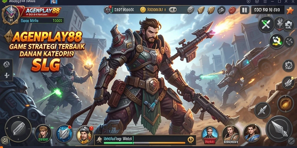 Tampilan gameplay AGENPLAY88 dengan aksi seru dan strategis.