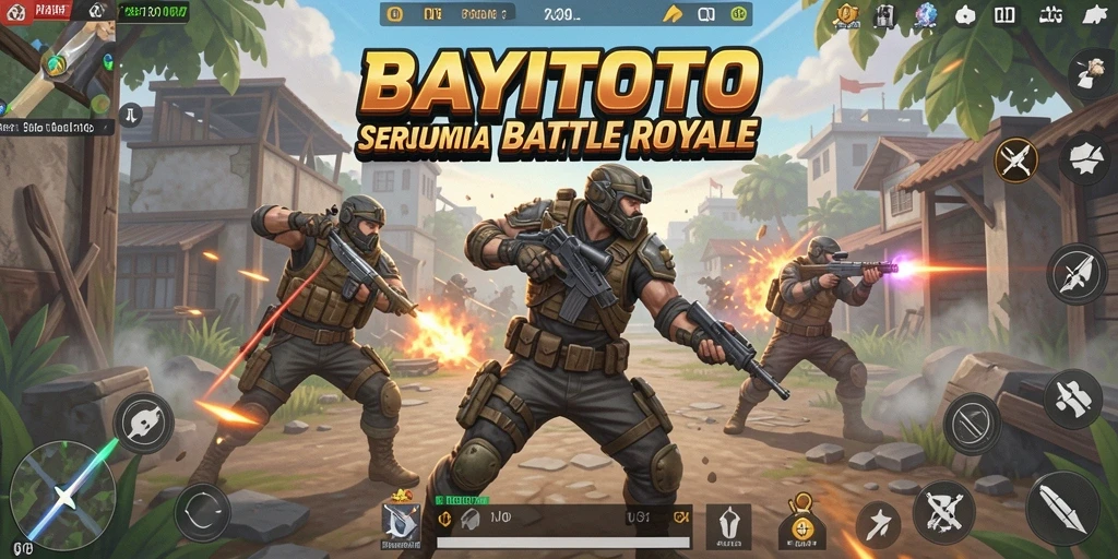 Screenshot gameplay menampilkan serunya pertarungan di BAYITOTO.