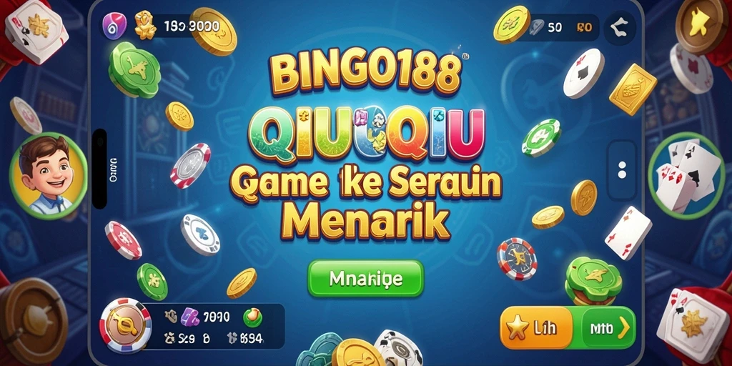Gameplay QiuQiu yang mendebarkan dengan tampilan grafis menarik.