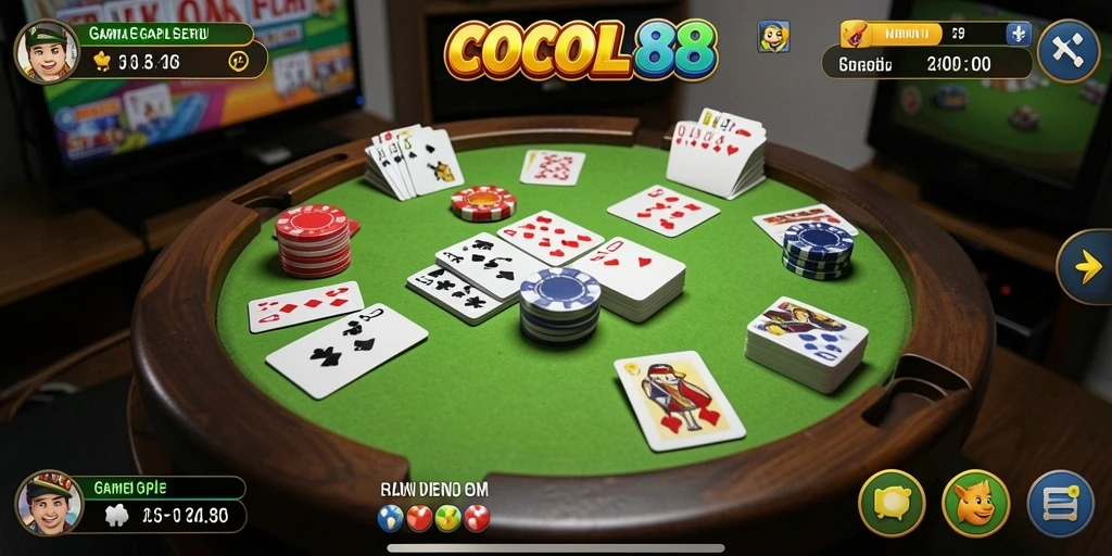 Tampilan gameplay COCOL88 yang seru dan interaktif di Gaple.