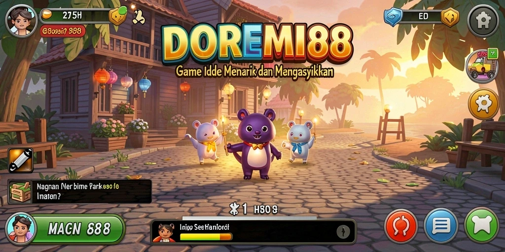 Tampilan gameplay DOREMI88 yang menarik dan interaktif.