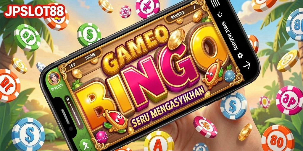 Tampilan gameplay Bingo yang seru di JPSLOT88.