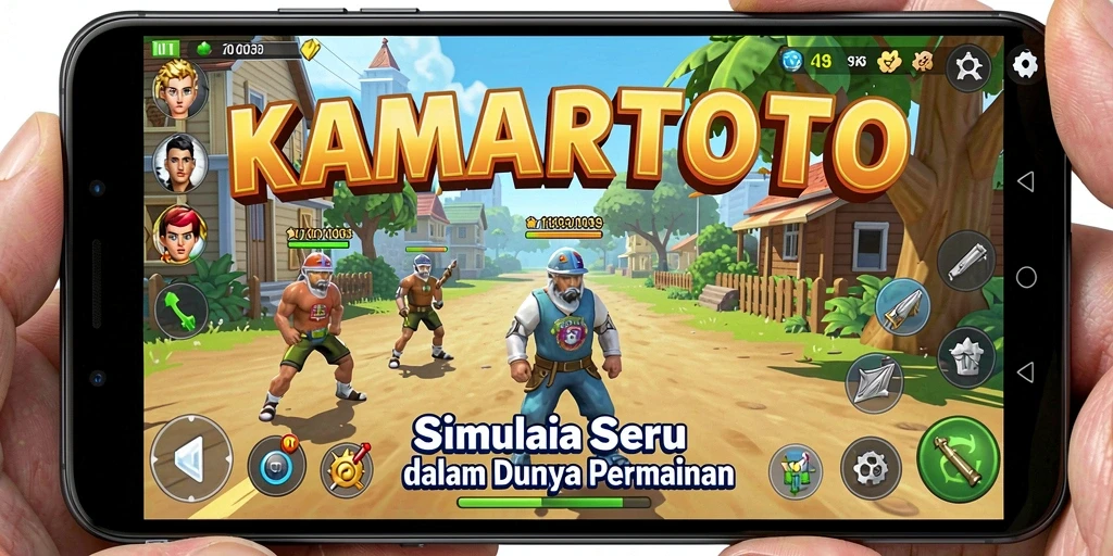 Tampilan gameplay KAMARTOTO yang mengesankan dan menarik.