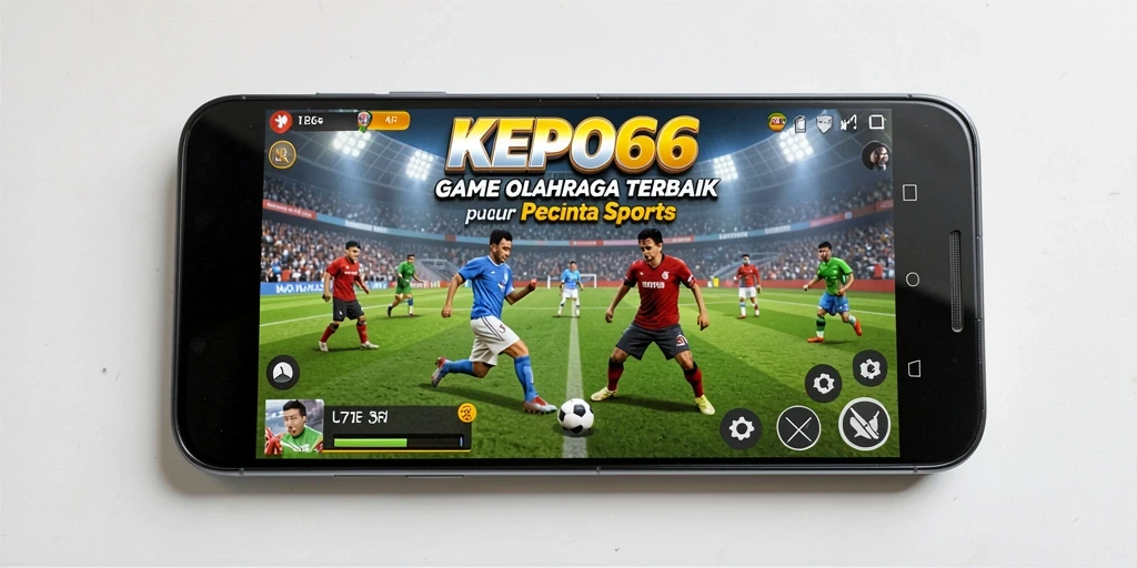 Tampilan gameplay seru dari KEPO66 dengan aksi olahraga mendebarkan.