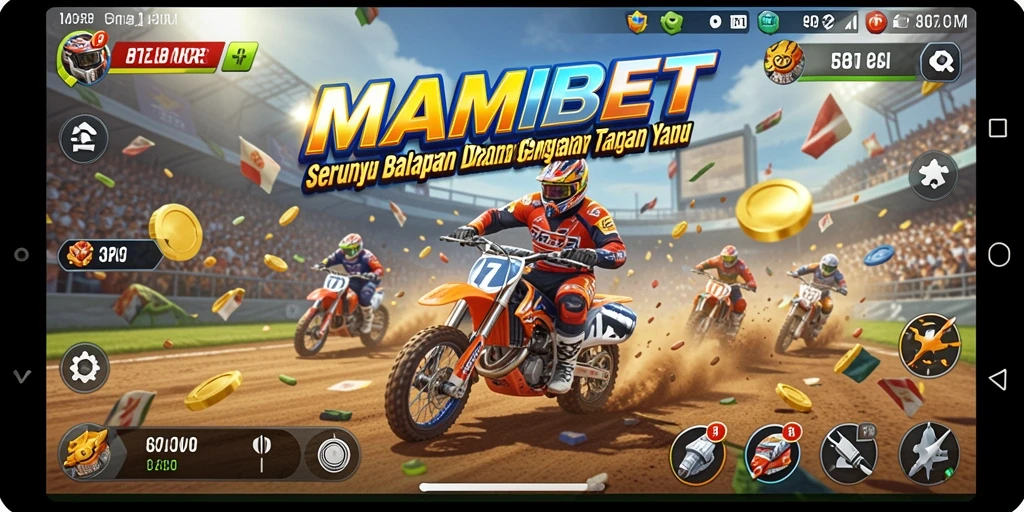 Tampilan gameplay MAMIBET yang menegangkan dan penuh aksi.