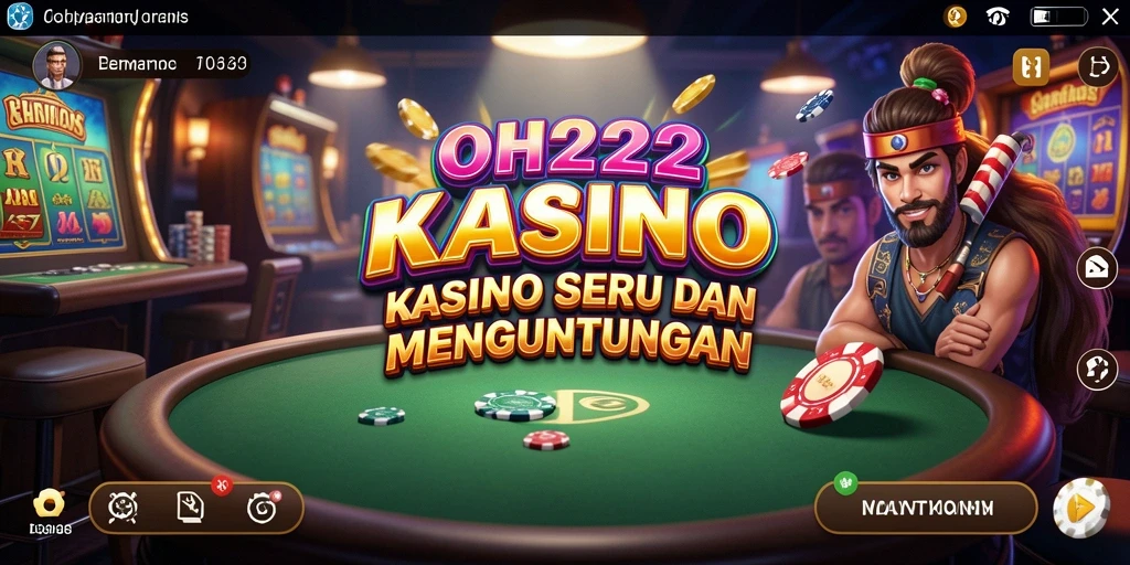 Screenshot permainan Kasino OH222 menampilkan keseruan dan gameplay yang menarik.