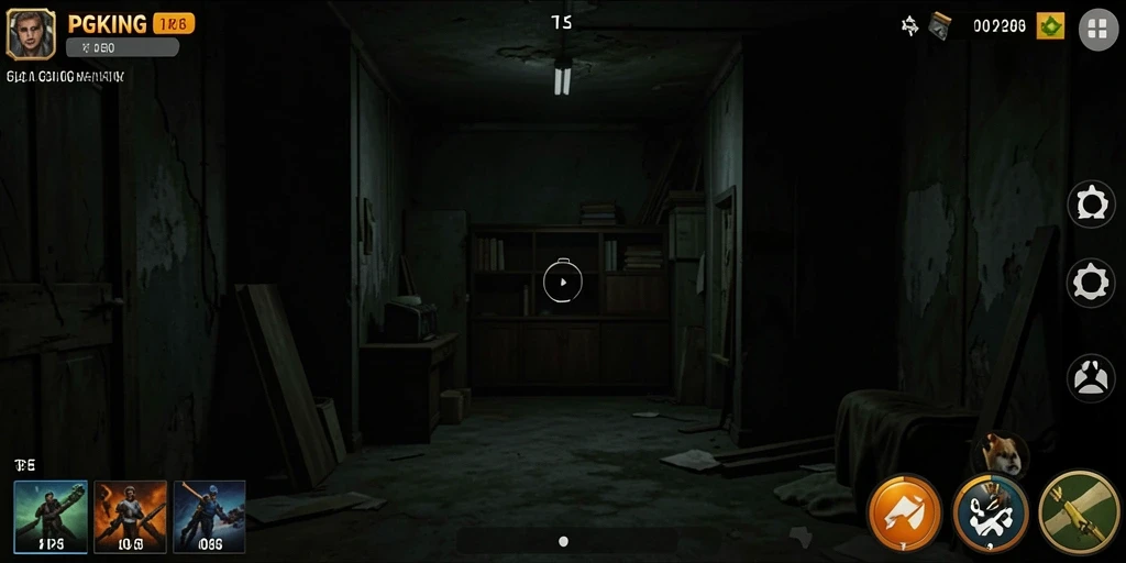 Gameplay menyeramkan di PGKING dengan momen menegangkan.