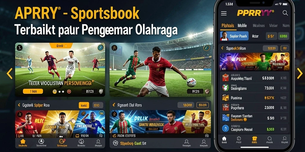 Tampilan antarmuka PPRRYY yang menarik dan intuitif untuk sportsbook.