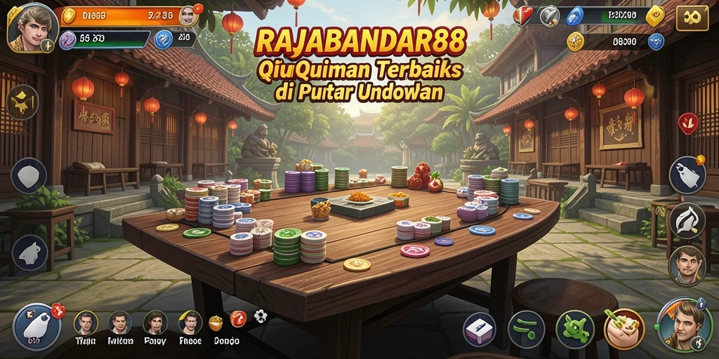 Tampilan gameplay seru di RAJABANDAR88 dengan kawan-kawan.
