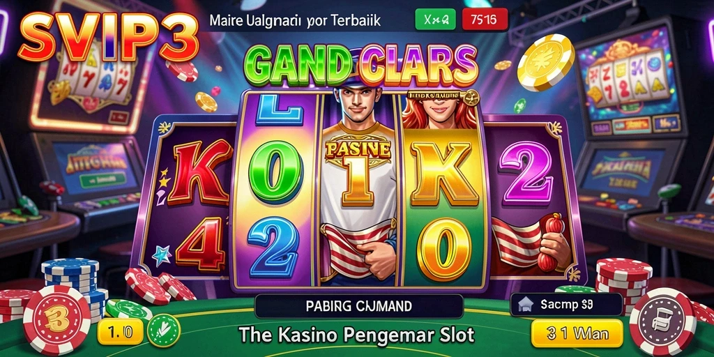 Screenshot gameplay SVIP3 menampilkan pengalaman bermain Kasino yang mengasyikkan.